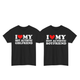 Autistic Love Funny Couple Shirt Bundle