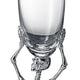 Skeleton Champagne Flute Glass - SINGLE 7.5oz