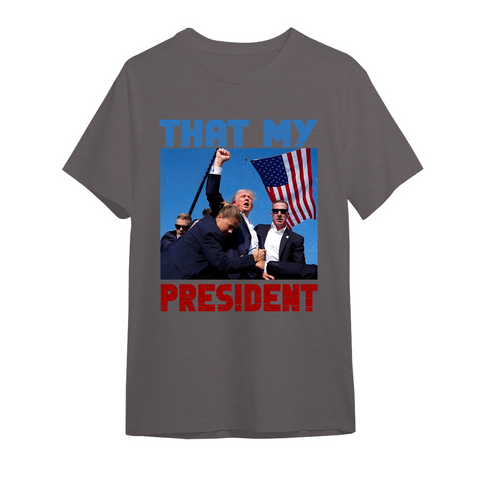 Trump Got Shot Oversize Shirt - That's My President