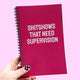 Shitshows That Need Supervision Notebook