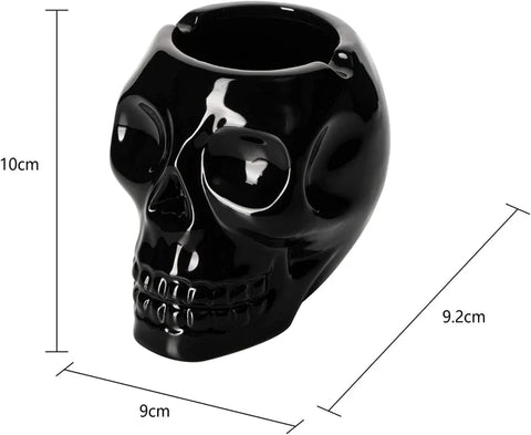 Painters Artist Skull Paint Artists Cup 4" H 3.6" W