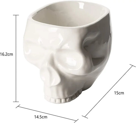 Human Skull Bowl & Cereal Bowl for Eating Skull