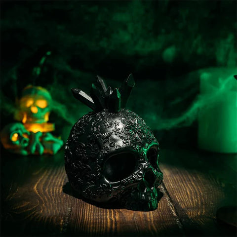 Skull﻿ Crystals Ring Holder