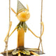 Garden Elf On A Swing