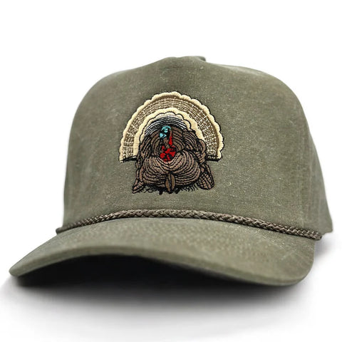 Turkey Thanksgiving Embroidered Hat