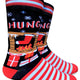 Hung Mens Crew Christmas Socks