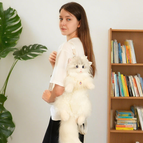 Creative Cat Backpacks Wearable Fashion Companion Cats