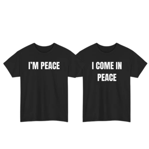 I Come in Peace Shirt Bundle