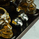 Skull Skeleton Wine & Whiskey Globe Decanter Set B