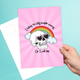 I Have to Say Swear Words Or I will Die Postcard