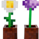 Minecraft Flower Pot Lights – Daisy & Allium LED Mood Lights for Gaming Room Decor