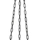 Skeleton Hanging Halloween Candy Bowl, Skull Plant Planter Pot Black - with Metal Chain & Hook - 6" (White)