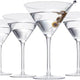 Crystal Martini Glass Set of 4 | 10oz
