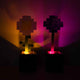 Minecraft Flower Pot Lights – Daisy & Allium LED Mood Lights for Gaming Room Decor