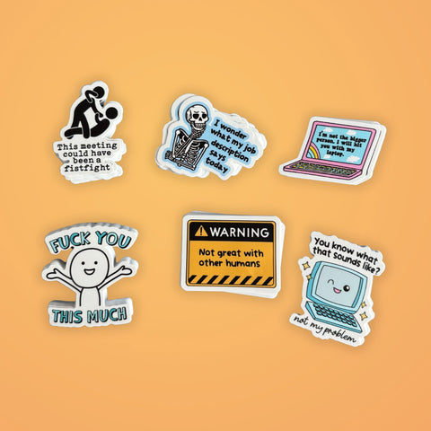 Unhinged Sticker Bundles