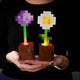 Minecraft Flower Pot Lights – Daisy & Allium LED Mood Lights for Gaming Room Decor