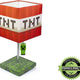 Minecraft TNT Desk Lamp – 14-Inch LED Block with 3D Creeper Puller Light
