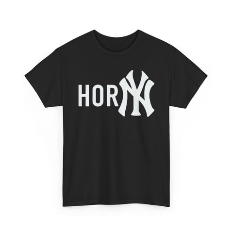 Horny Yanks Baseball Funny Shirt – Hilarious Adult Humor Graphic Tee for Men & Women