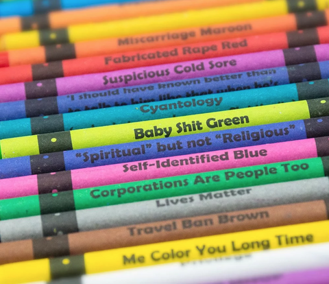 Original Offensive Crayons