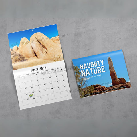 Naughty Nature 2024 Calendar