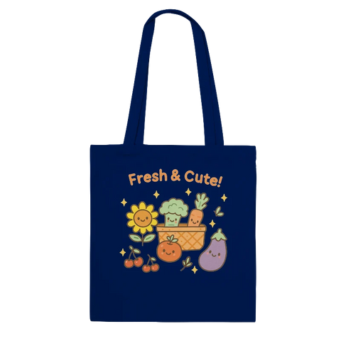 Kawaii Farmer's Market Tote Bag