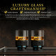Camera Lens Whiskey Glasses | Novelty Cups for Photographers | Set of 2
