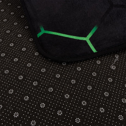 NTBED Game Console Area Rug for Bedroom Sofa Playroom Gaming Geometric Bedside Rugs Gamer Decorative Floor Mat Carpet (3x5 Feet, Blue)