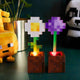 Minecraft Flower Pot Lights – Daisy & Allium LED Mood Lights for Gaming Room Decor