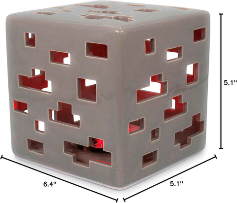 Minecraft Ore Block Lamp – Ceramic Color Changing Light | USB Powered Desk Lamp