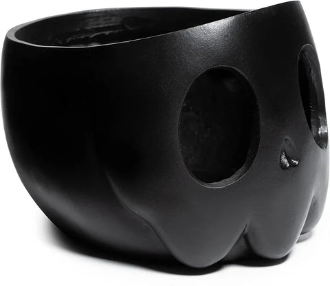 Ghost Geometrical Black Halloween Candy Bowl (Black)