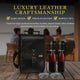 3 Bottle Wine Tote Bag with Tumblers and Opener