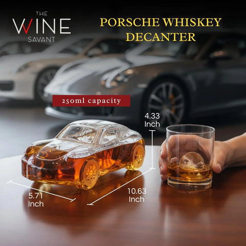 Car Whiskey Decanter 8.5oz
