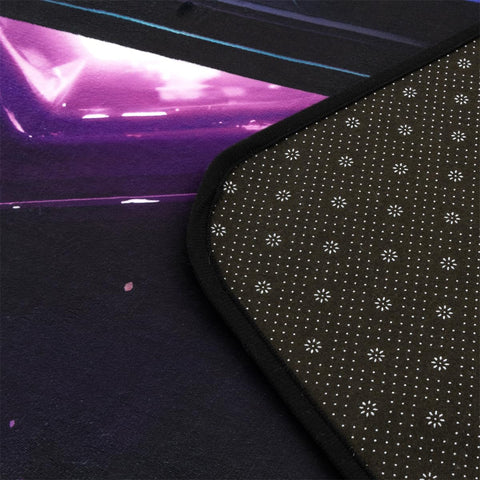 NTBED Game Console Area Rug for Bedroom Sofa Playroom Gaming Geometric Bedside Rugs Gamer Decorative Floor Mat Carpet (3x5 Feet, Blue)