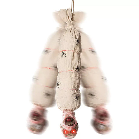 Halloween Motion Animated Hanging Cocoon Corpse Decoration