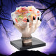 Witch Hand Large Candy Bowl Stand Witch Hand Halloween Dish For Kitchen Décor