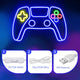 Gaming Neon Sign - LED Neon Light for Game Room Decoration | Teen Gamer Gift