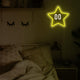 Star Neon Sign – Gaming Neon Wall Decor for Game Room & Kids Room Lighting