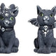 Cats Garden Gnome Witch Adorable Decorations - Set of 4
