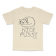 Nice Pussy Cat Funny Meme T-Shirt Viral Cat Joke Shirt, Adult Humor Novelty Tee