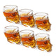 Skull Shot Glasses - Set of 6 - 3oz