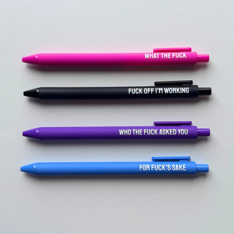 Fresh Outta Fucks Pen Set