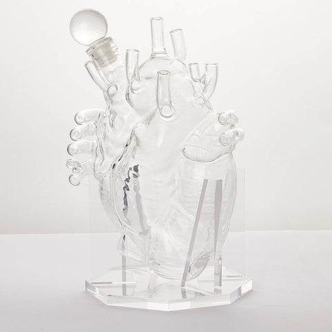 Anatomically Correct Heart Decanter