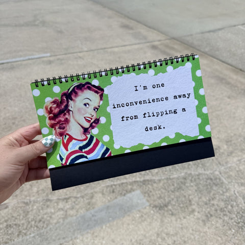 Sassy & Sweary Desk Flip Sign