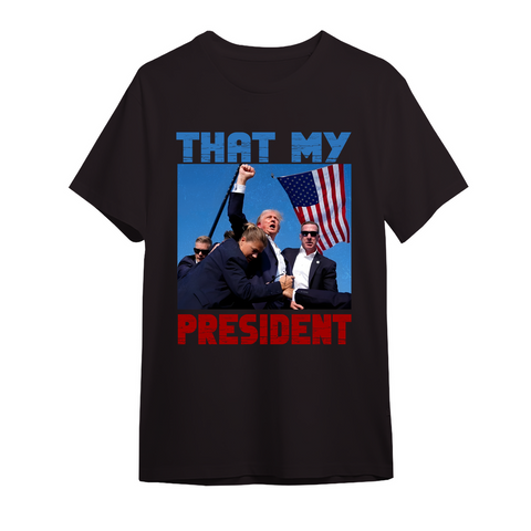 Trump Got Shot Oversize Shirt - That's My President