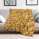 Seamless Ramen Noodle Pattern Throw Blanket