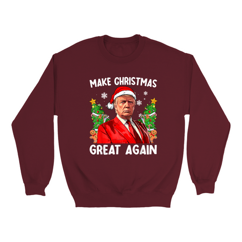 Make Christmas Great Again Trump Ugly Sweater