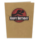 Birthday Fossil 3D Pop Up Card