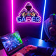 Gaming Neon Sign - LED Neon Light for Game Room Decoration | Teen Gamer Gift