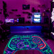 Gaming Rug Boys – Blacklight Glow In Dark Carpet | Non Slip Play Rug 60x39