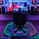 Gaming Rug Boys – Blacklight Glow In Dark Carpet | Non Slip Play Rug 60x39